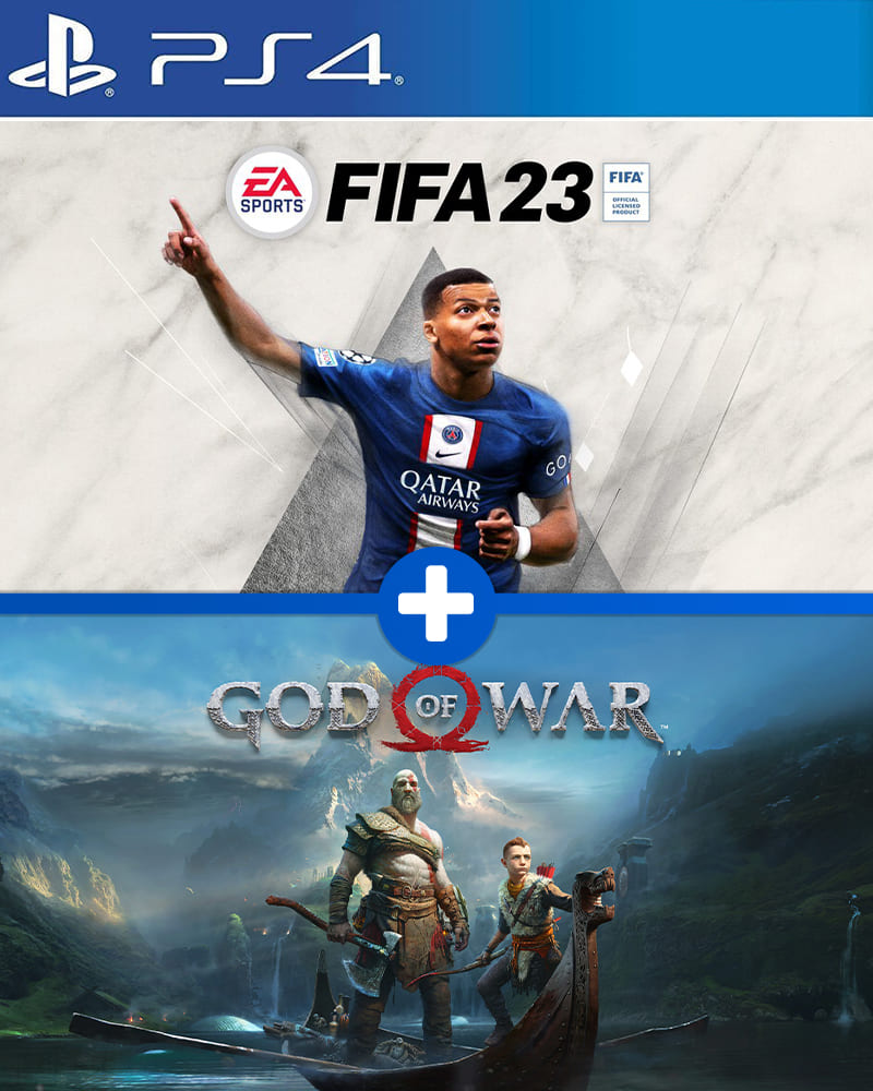 FIFA 23 + GOD OF WAR PS4 - Play Perú Store